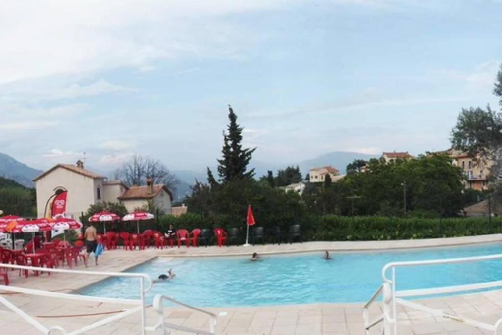 Joli Studio Entre Mer Et Montagne Proche De Nice Bouyon المظهر الخارجي الصورة